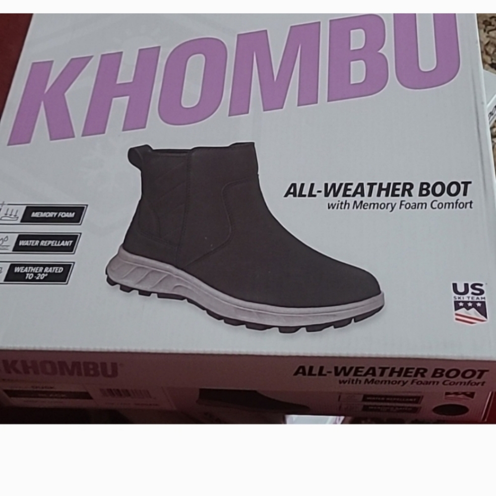 Khombu ladies Sienna All weather boots, New - Picture 2 of 5